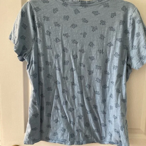 Sonoma Blue Floral Women's Top - Picture 2 of 3